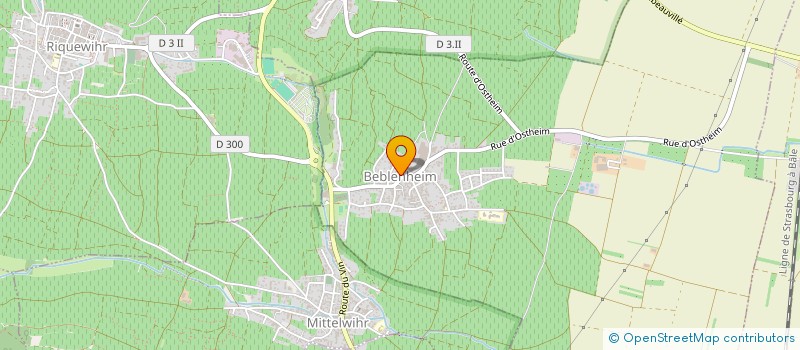 localisation de l'entreprise TINBAN à BEBLENHEIM