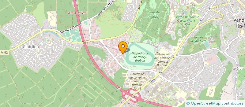 localisation de l'entreprise TINCHANT ENERGIE  VANDUVRE-LES-NANCY