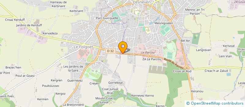 localisation de l'entreprise TINCTURA  PLOUDANIEL