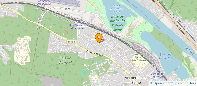 localisation de l'entreprise TINDJI  VERNEUIL-SUR-SEINE