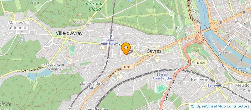 localisation de l'entreprise TINDOM  SEVRES