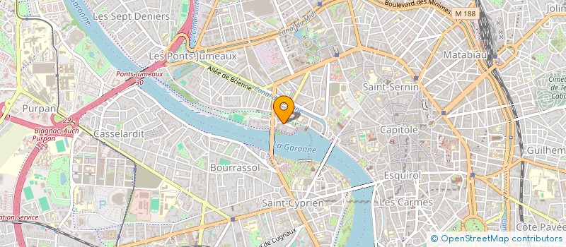 localisation de l'entreprise TINDRIVE à TOULOUSE