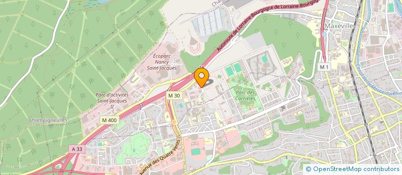 localisation de l'entreprise TINE ARCHITECTURE  MAXEVILLE