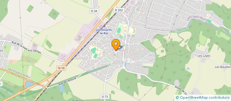 localisation de l'entreprise TINEZIA  LES ESSARTS-LE-ROI