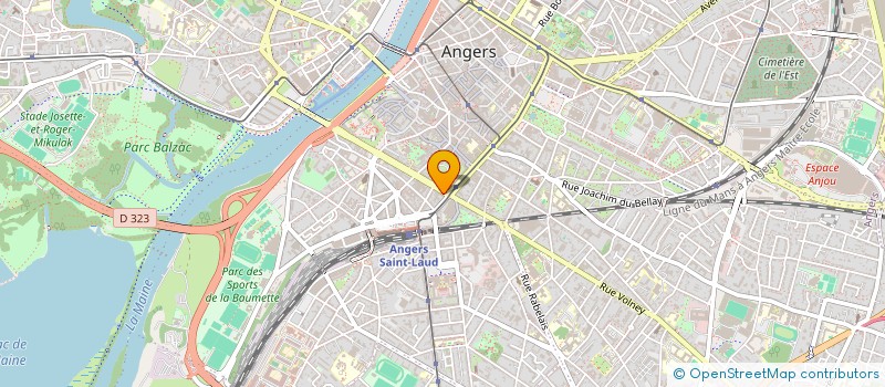 localisation de l'entreprise TING  ANGERS