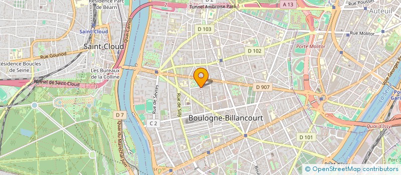localisation de l'entreprise TING 888 à BOULOGNE-BILLANCOURT
