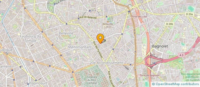 localisation de l'entreprise TING INTERNATIONAL  PARIS