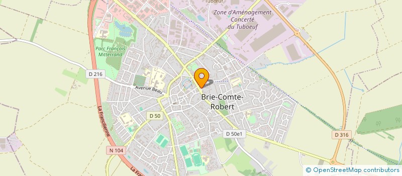 localisation de l'entreprise TINH QUE à BRIE-COMTE-ROBERT