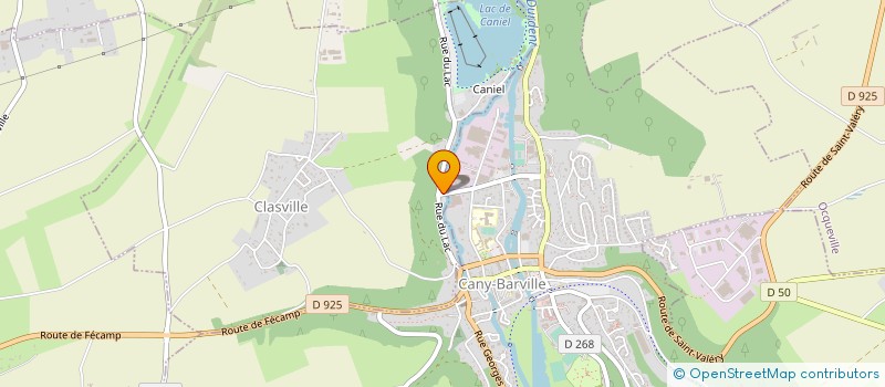 localisation de l'entreprise TINHO SA CONCEPT ET DESIGN  CANY-BARVILLE