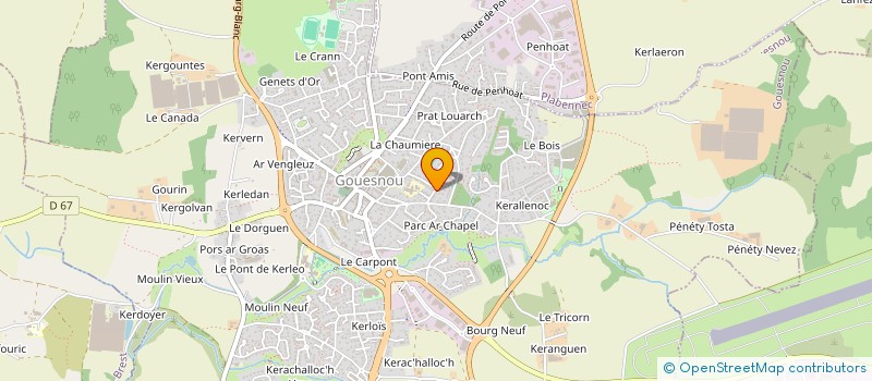 localisation de l'entreprise TINI BIO  GOUESNOU