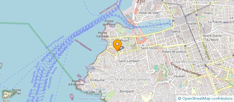 localisation de l'entreprise TINKER BELL REAL ESTATE  MARSEILLE