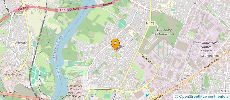 localisation de l'entreprise TINKER LABEL  NANTES