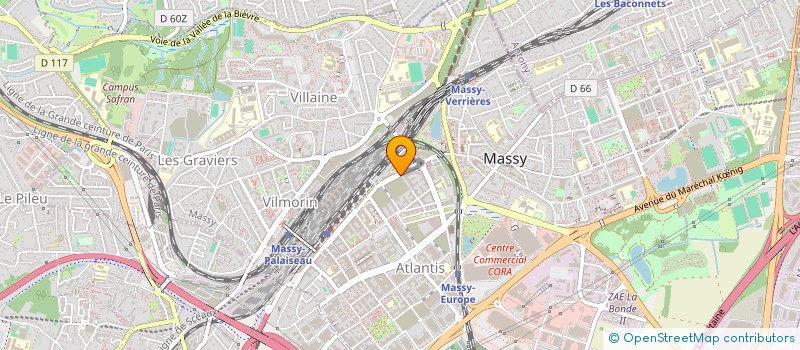 localisation de l'entreprise TINKIET à MASSY