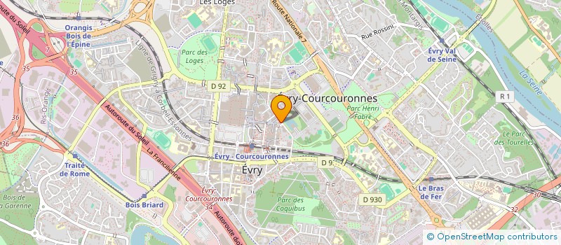 localisation de l'entreprise TINLOUTINE à EVRY-COURCOURONNES