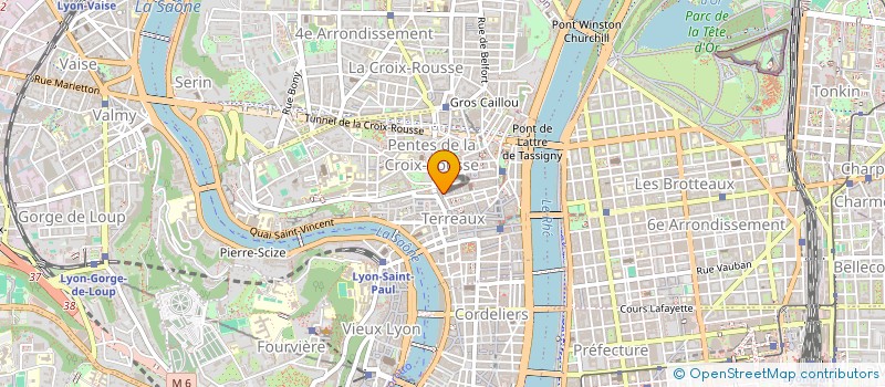 localisation de l'entreprise TINNITUS à LYON
