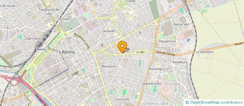 localisation de l'entreprise TINNITUS EVENT  REIMS