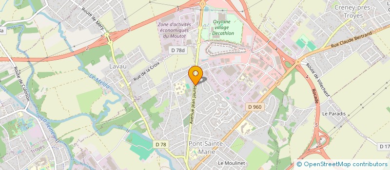 localisation de l'entreprise TINO  PONT-SAINTE-MARIE