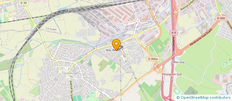 localisation de l'entreprise TINO CONSTRUCTIONS  PERPIGNAN