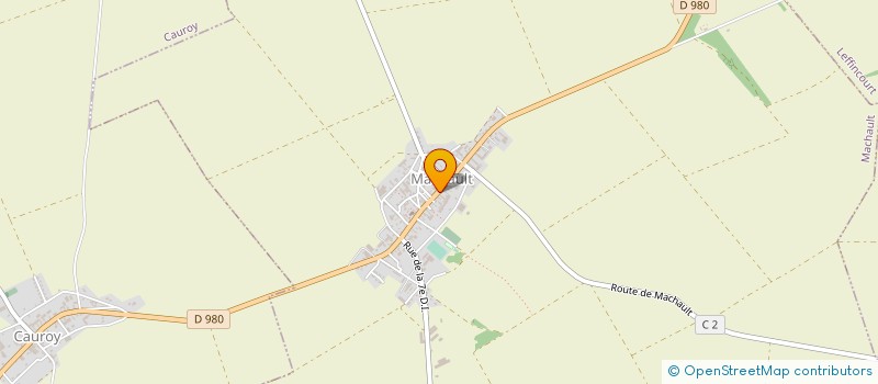 localisation de l'entreprise TINOIS  MACHAULT