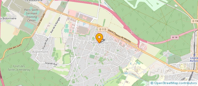 localisation de l'entreprise TINONO à CHAMBOURCY
