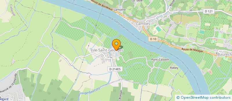 localisation de l'entreprise TINOO  ISLE-SAINT-GEORGES