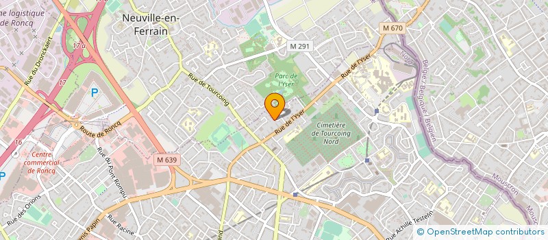 localisation de l'entreprise TINOT IMMOBILIER  TOURCOING