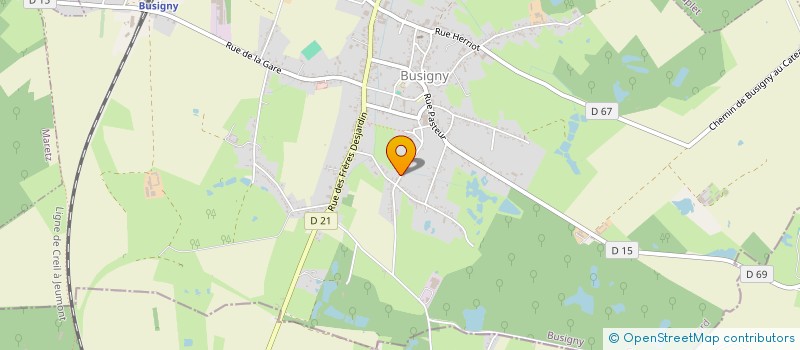 localisation de l'entreprise TINOU  BUSIGNY