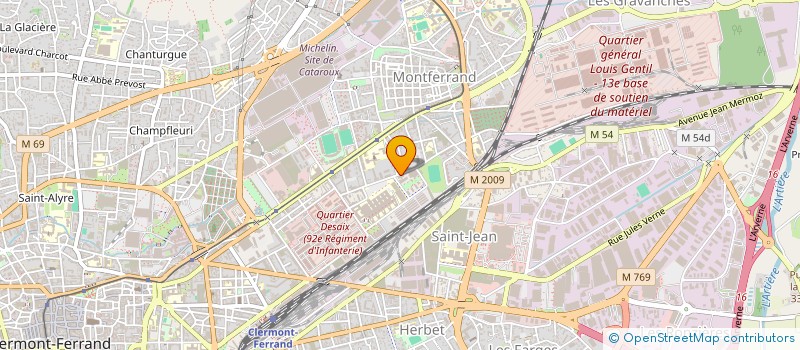 localisation de l'entreprise TINQIN EDITION FRANCE  CLERMONT-FERRAND