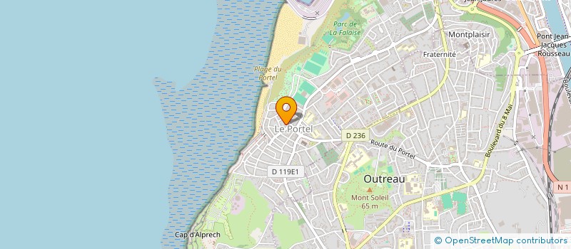 localisation de l'entreprise TINTAM'ARTS  LE PORTEL