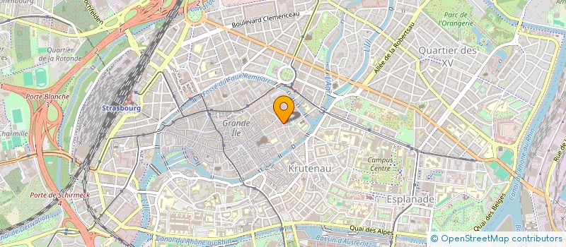 localisation de l'entreprise TINTAMARRE à STRASBOURG