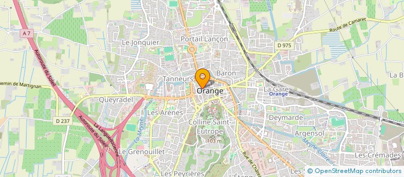 localisation de l'entreprise TINTAMARRE à ORANGE