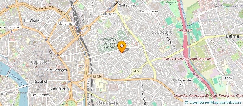 localisation de l'entreprise TINTAMARRE à TOULOUSE