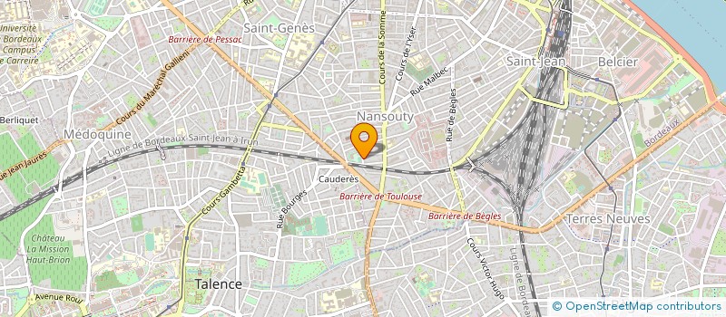 localisation de l'entreprise TINTAMARRE à BORDEAUX