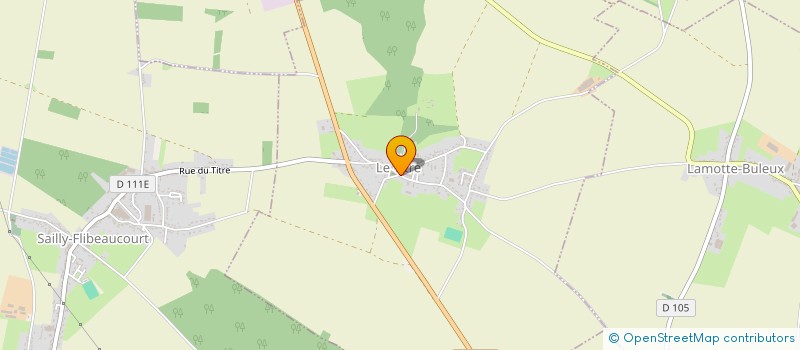 localisation de l'entreprise TINTENIER à BUIGNY-L'ABBE