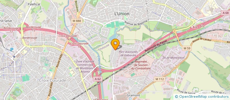 localisation de l'entreprise TINTEROFF à TOULOUSE