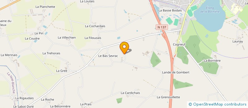 localisation de l'entreprise TINTIN à BAIN-DE-BRETAGNE