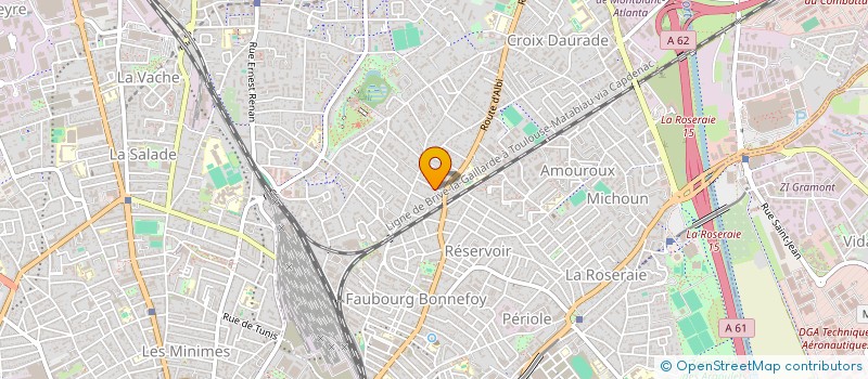 localisation de l'entreprise TINTINE à TOULOUSE