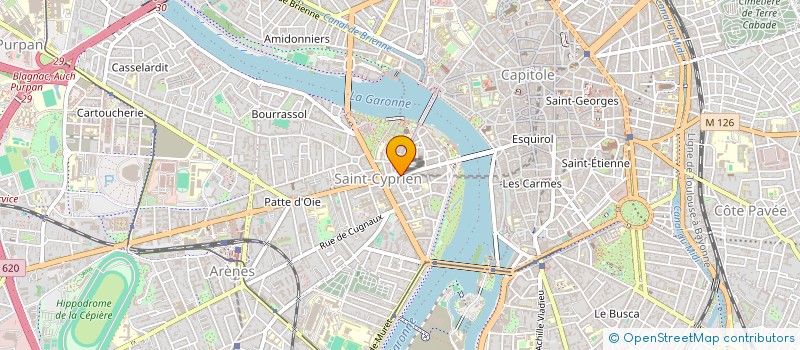 localisation de l'entreprise TINTO à TOULOUSE