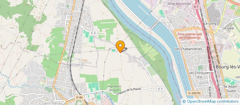 localisation de l'entreprise TINTO FINO  SAINT-PERAY