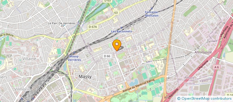 localisation de l'entreprise TINTOL INTERNATIONAL à ANTONY