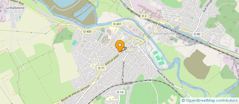 localisation de l'entreprise TINTOR PRO  SAINT-NICOLAS-DE-PORT