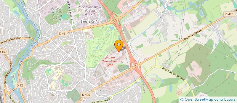 localisation de l'entreprise TINUTA à EPINAL
