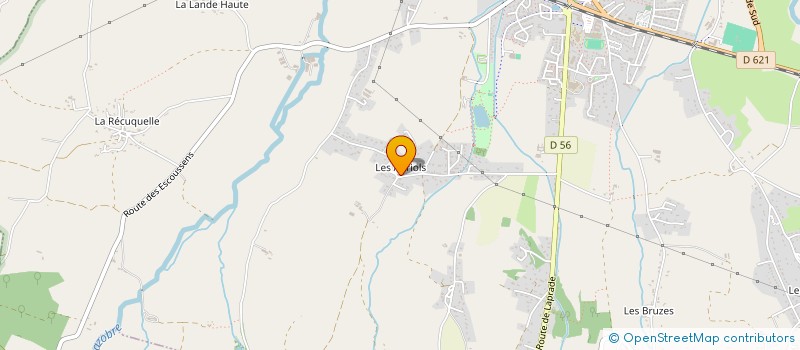 localisation de l'entreprise TINVEST  LABRUGUIERE