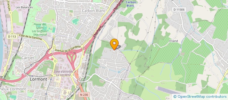 localisation de l'entreprise TINY  LORMONT