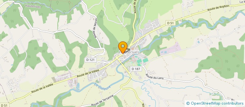 localisation de l'entreprise TINY'GLOO  HAUTERIVES