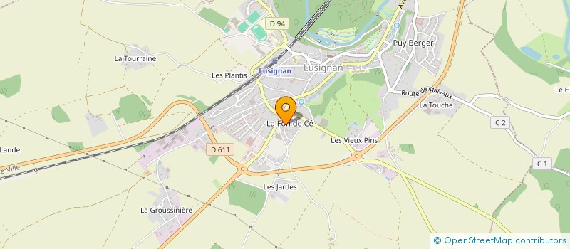 localisation de l'entreprise TINY-TOOTH MELUSINS  LUSIGNAN