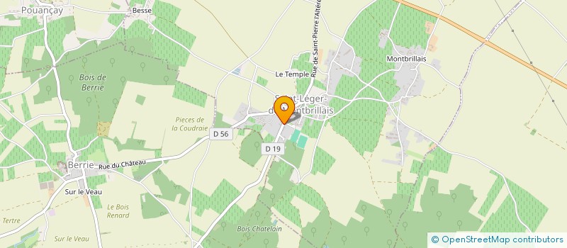 localisation de l'entreprise TINYDATA  SAINT-LEGER-DE-MONTBRILLAIS