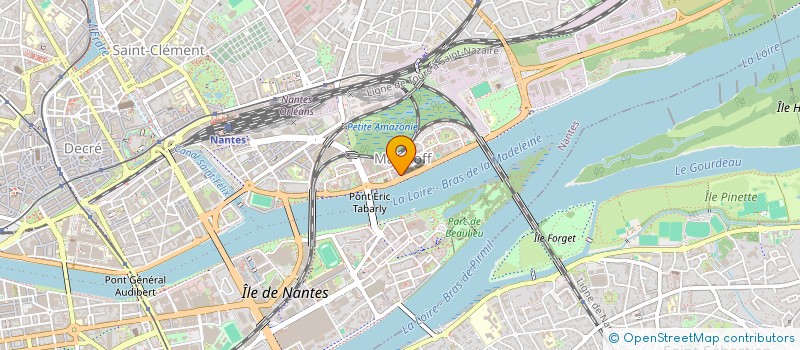 localisation de l'entreprise TINYROM à NANTES