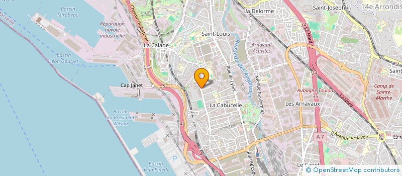 localisation de l'entreprise TIOCONFO à MARSEILLE