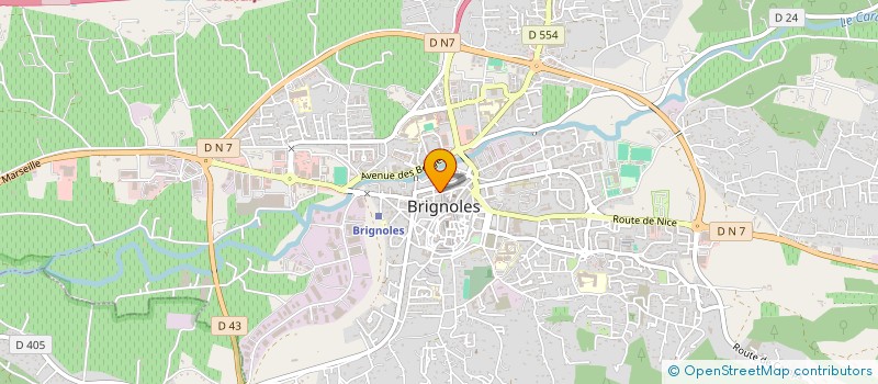 localisation de l'entreprise TIOLI à BRIGNOLES